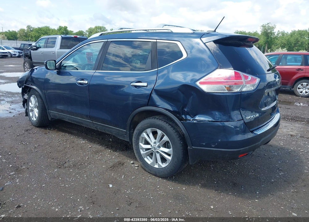 2016 NISSAN ROGUE VIN: KNMAT2MV4GP726782