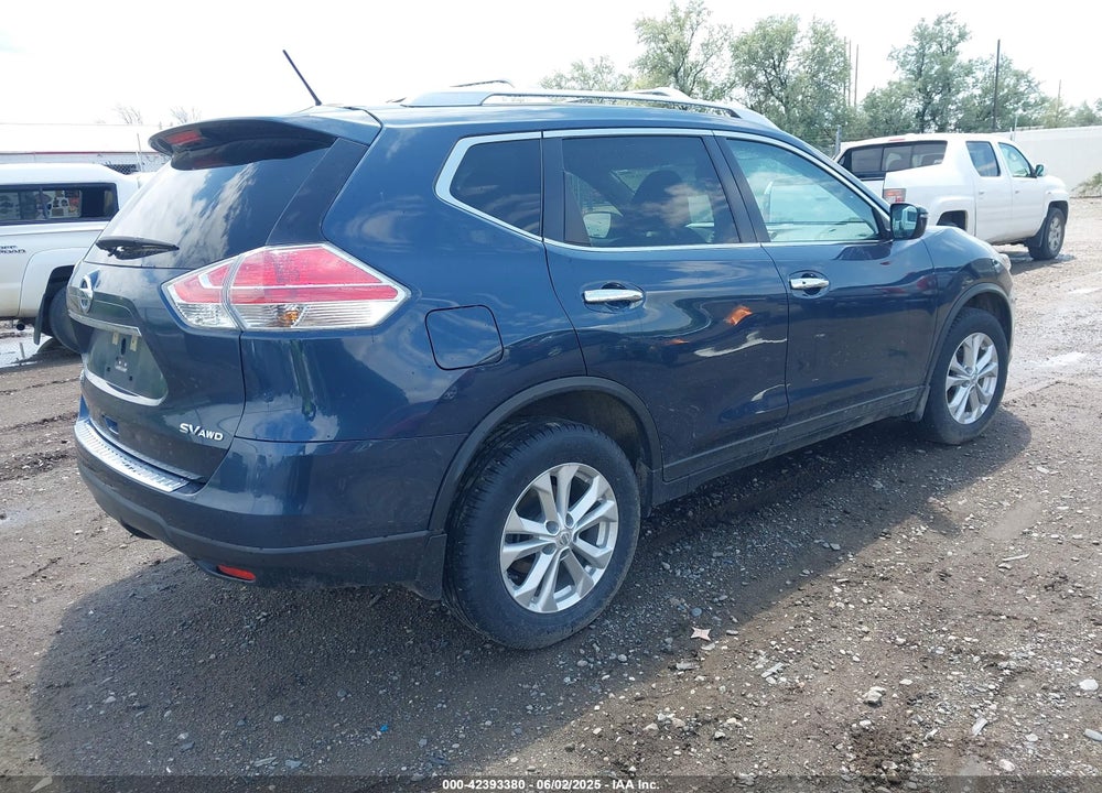 2016 NISSAN ROGUE VIN: KNMAT2MV4GP726782