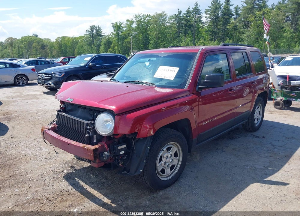 2014 JEEP PATRIOT VIN: 1C4NJPBA8ED864375