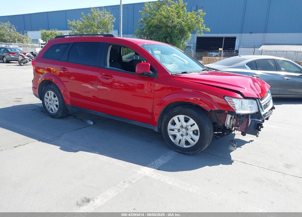2019 DODGE JOURNEY SE VIN: 3C4PDCBB2KT798672