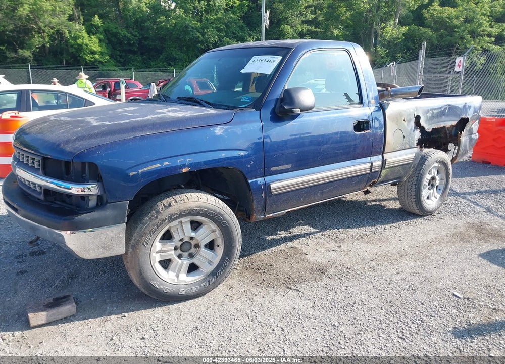 2002 CHEVROLET SILVERADO 1500 VIN: 1GCEK14V32Z108462