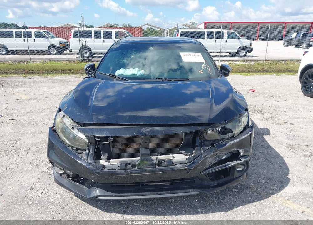2019 HONDA CIVIC VIN: 19XFC2F80KE047355