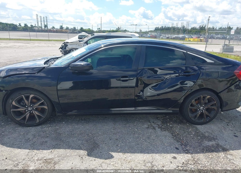 2019 HONDA CIVIC VIN: 19XFC2F80KE047355