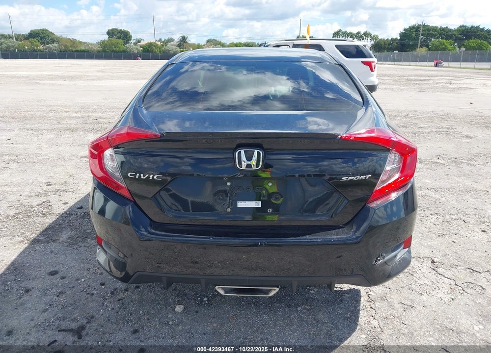 2019 HONDA CIVIC VIN: 19XFC2F80KE047355