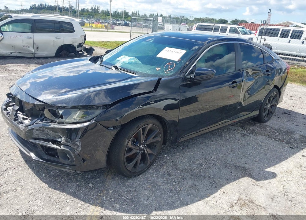2019 HONDA CIVIC VIN: 19XFC2F80KE047355