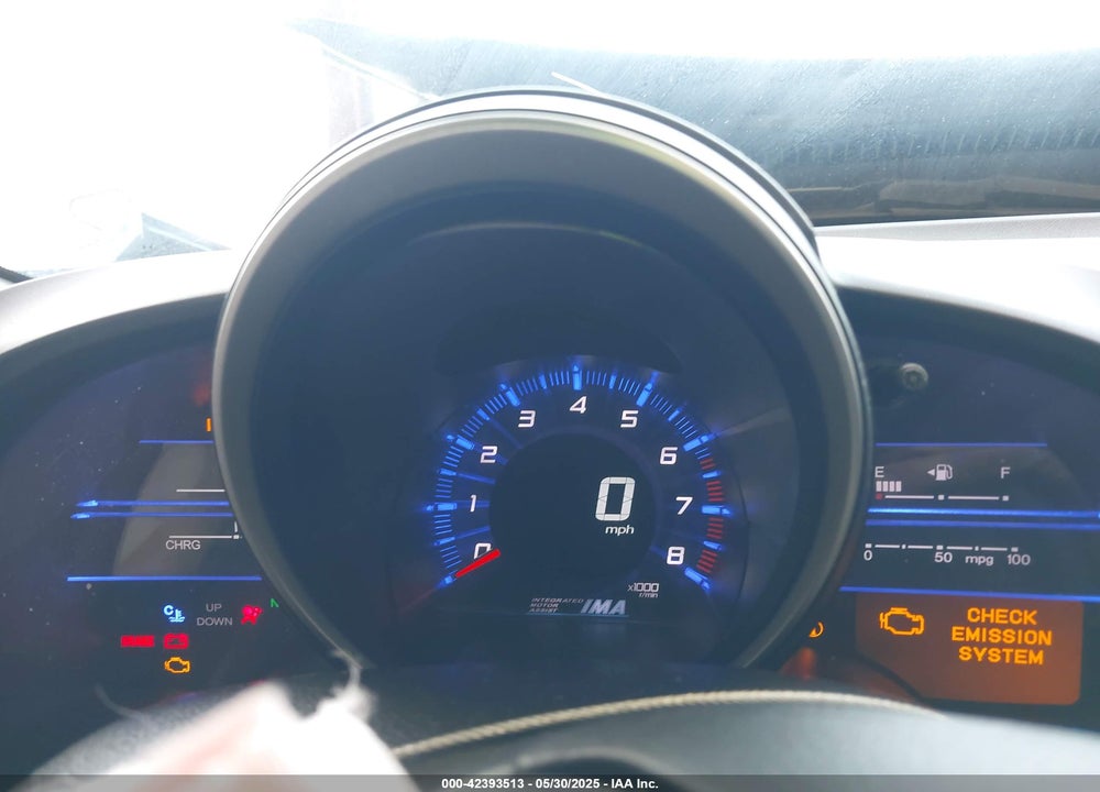 2011 HONDA CR-Z VIN: JHMZF1C44BS006903