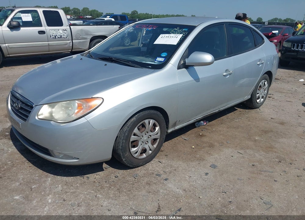 2010 HYUNDAI ELANTRA VIN: KMHDU4AD7AU142835