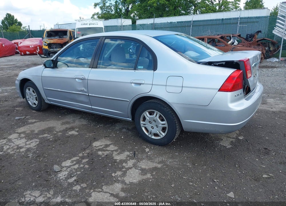 2002 HONDA CIVIC LX VIN: 2HGES16642H557768