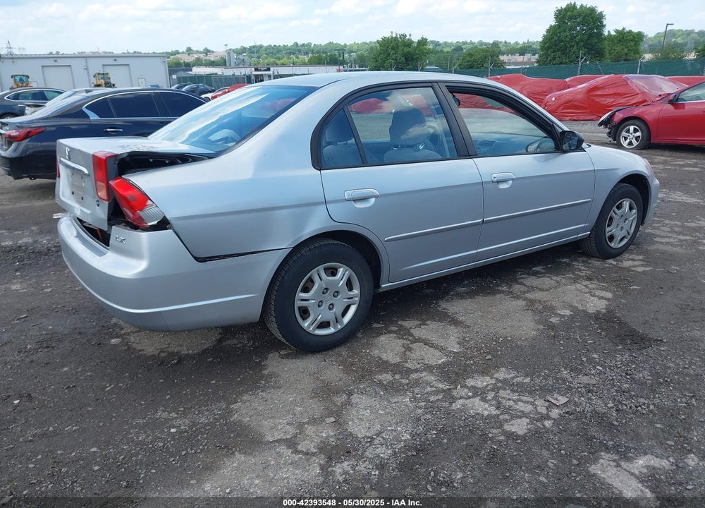 2002 HONDA CIVIC LX VIN: 2HGES16642H557768