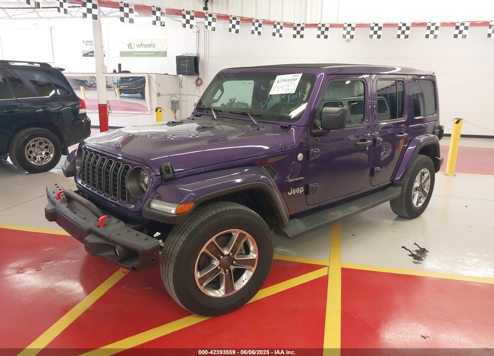 2023 JEEP WRANGLER 4-DOOR SAHARA 4X4 VIN: 1C4HJXEN9PW560958