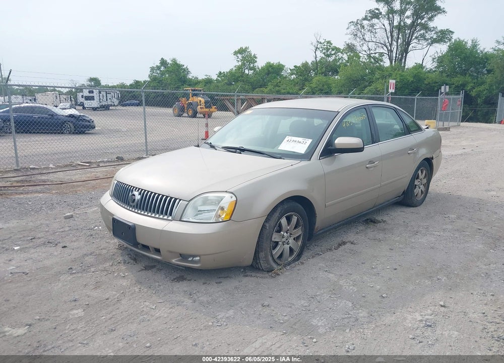 2005 MERCURY MONTEGO LUXURY VIN: 1MEFM40125G612342