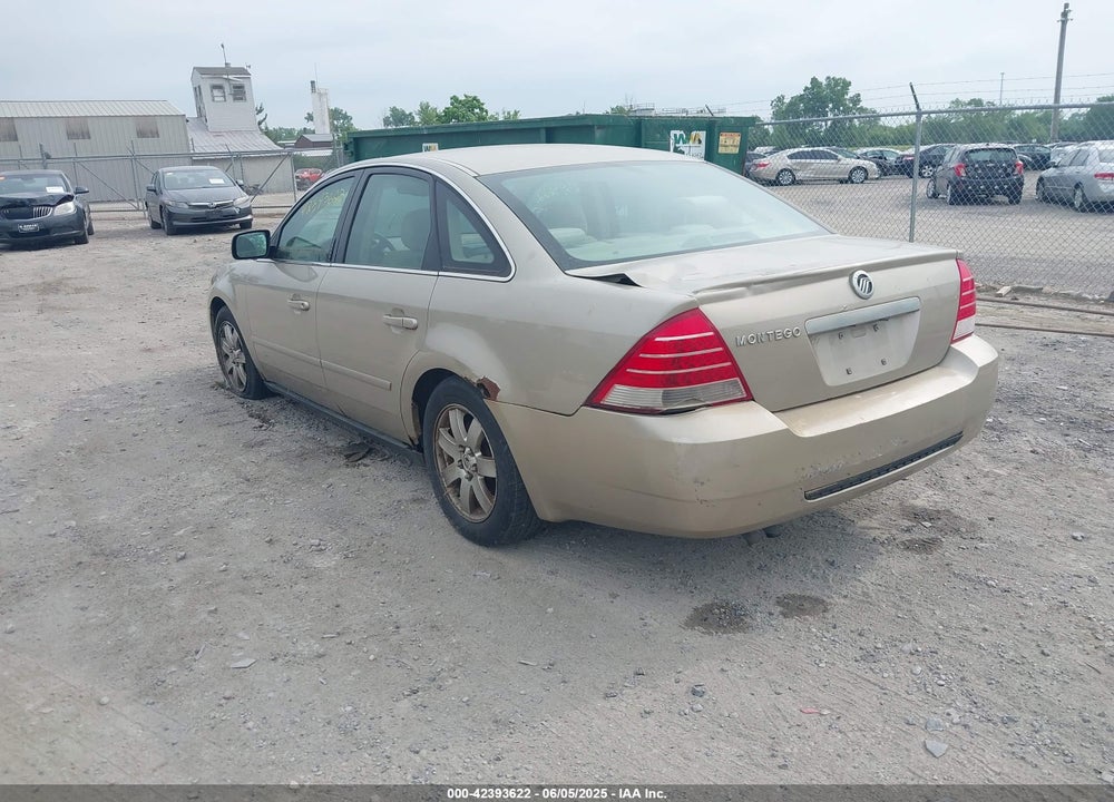2005 MERCURY MONTEGO LUXURY VIN: 1MEFM40125G612342