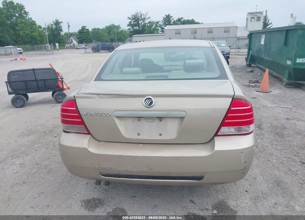 2005 MERCURY MONTEGO LUXURY VIN: 1MEFM40125G612342