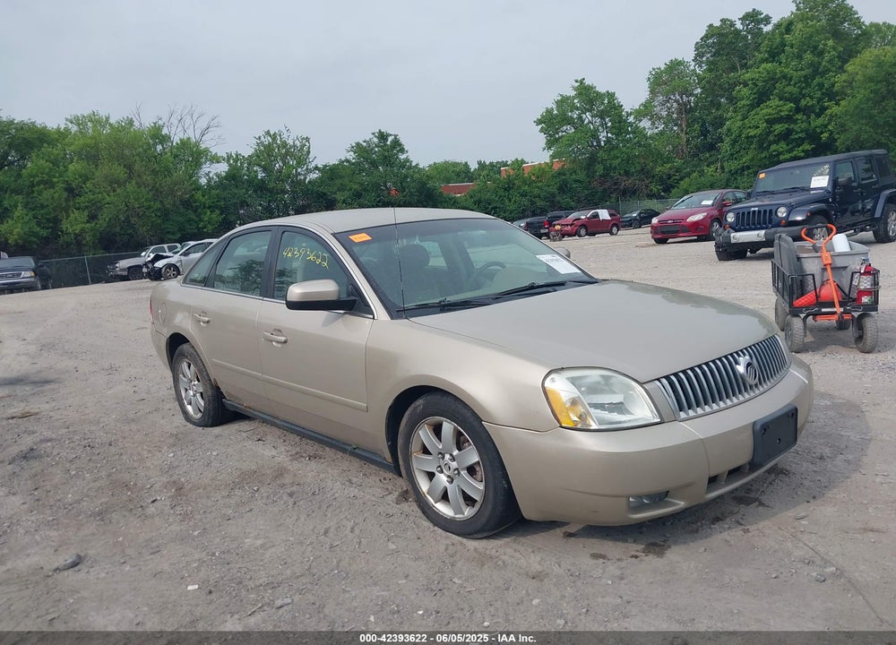 2005 MERCURY MONTEGO LUXURY VIN: 1MEFM40125G612342