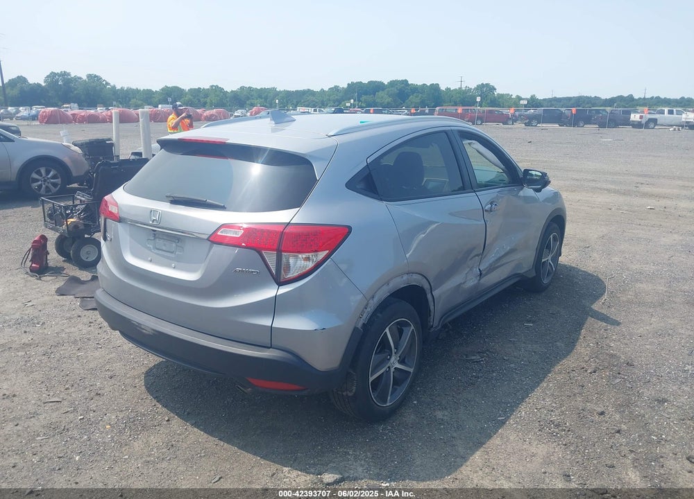 2022 HONDA HR-V AWD EX VIN: 3CZRU6H50NM744436