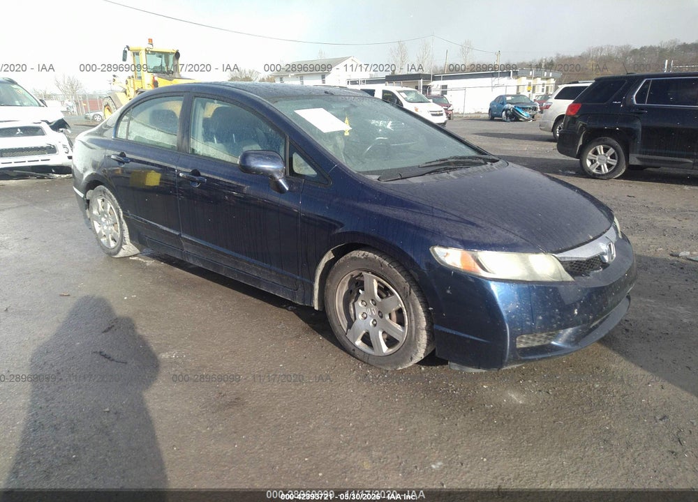 2010 HONDA CIVIC LX VIN: 2HGFA1F55AH567769