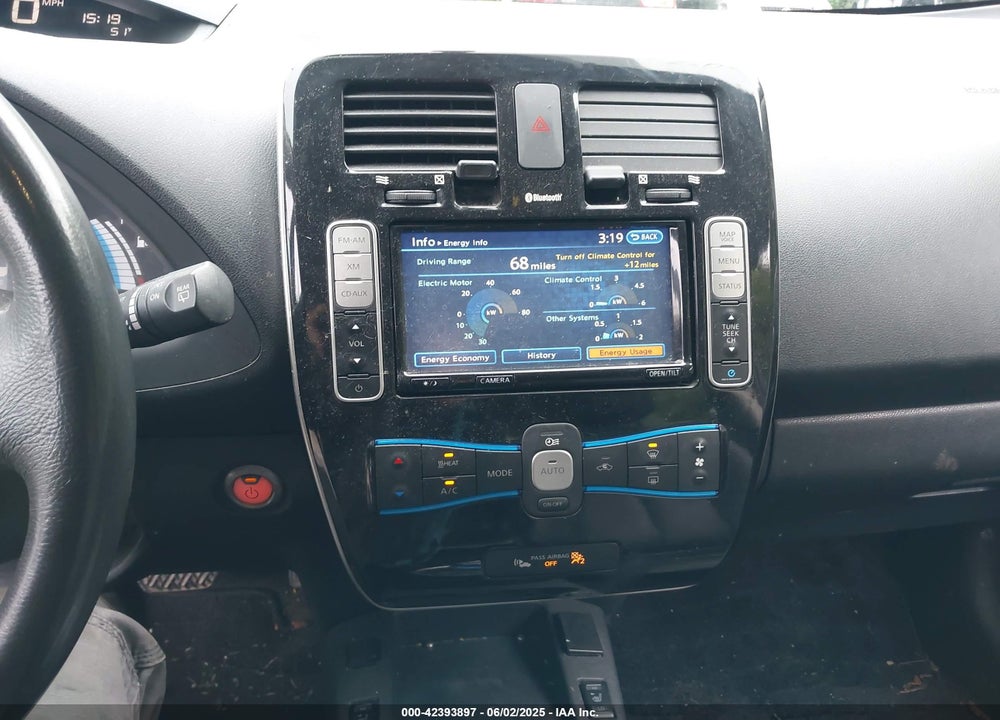 2015 NISSAN LEAF VIN: 1N4AZ0CP3FC313933