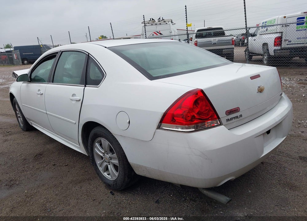 2016 CHEVROLET IMPALA LIMITED LS VIN: 2G1WA5E30G1188064
