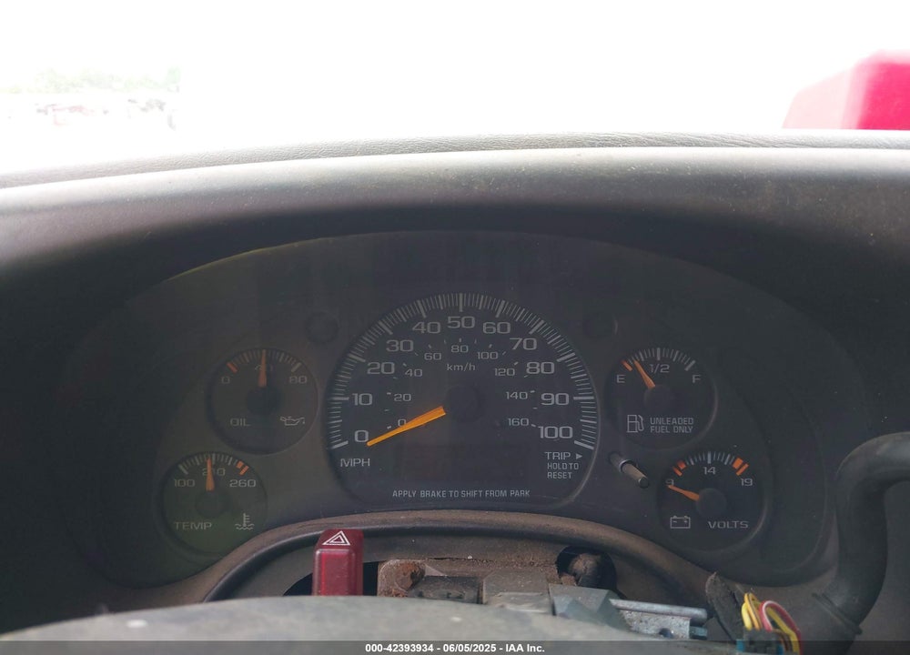 2002 GMC SAVANA CUTAWAY STANDARD VIN: 1GDHG31RX21901544