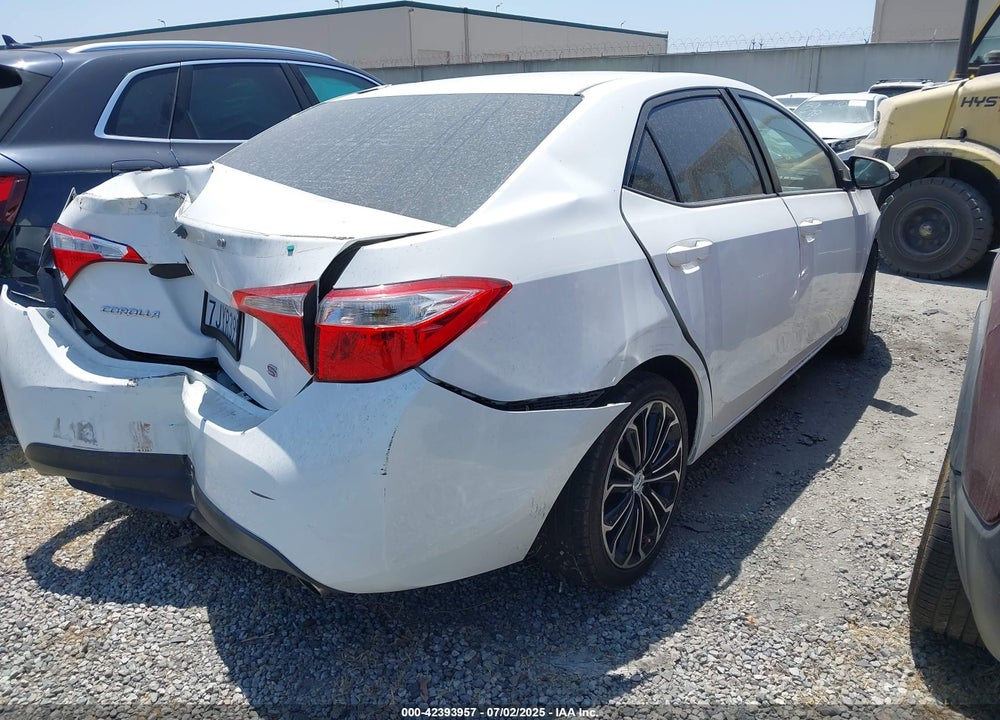 2015 TOYOTA COROLLA VIN: 5YFBURHE6FP251007