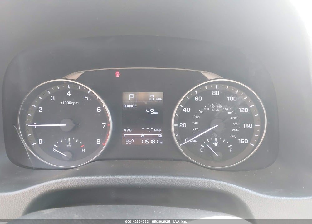 2017 HYUNDAI ELANTRA VIN: 5NPD74LF6HH153338