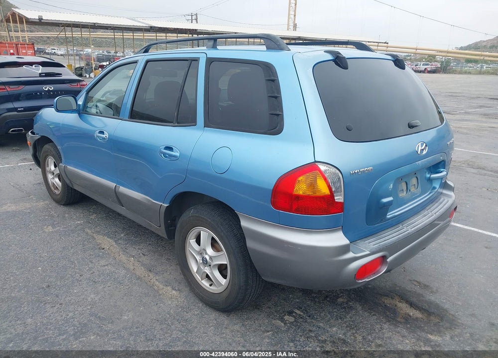 2003 HYUNDAI SANTA FE VIN: KM8SB12B93U456465
