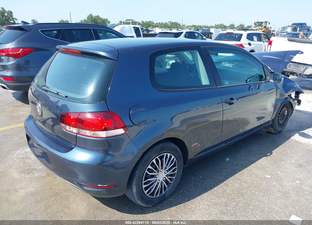 2011 VOLKSWAGEN GOLF VIN: WVWBB7AJ7BW016456