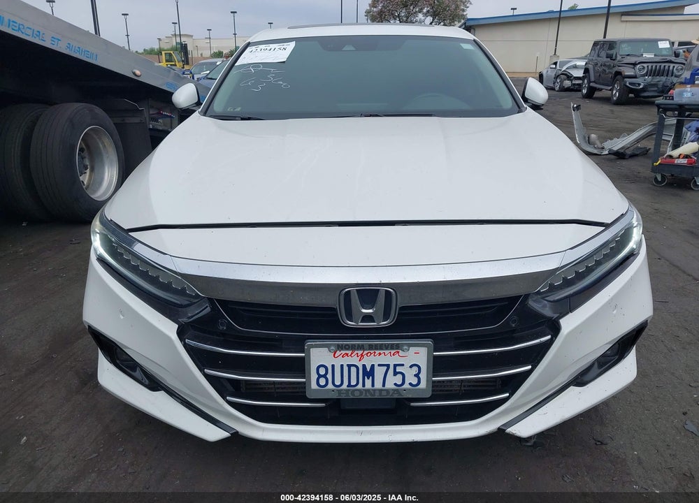 2021 HONDA ACCORD VIN: 1HGCV2F9XMA004042