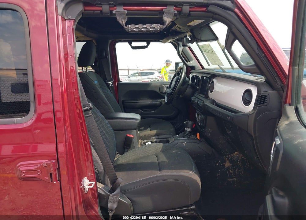 2021 JEEP WRANGLER UNLIMITED VIN: 1C4HJXDG0MW709711