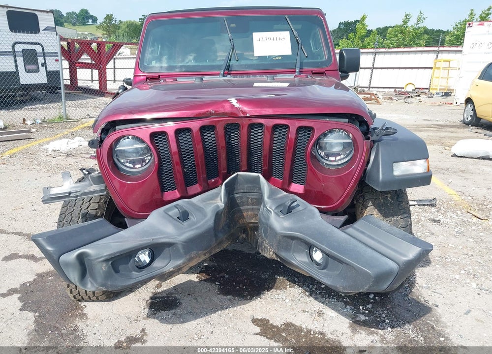 2021 JEEP WRANGLER UNLIMITED VIN: 1C4HJXDG0MW709711