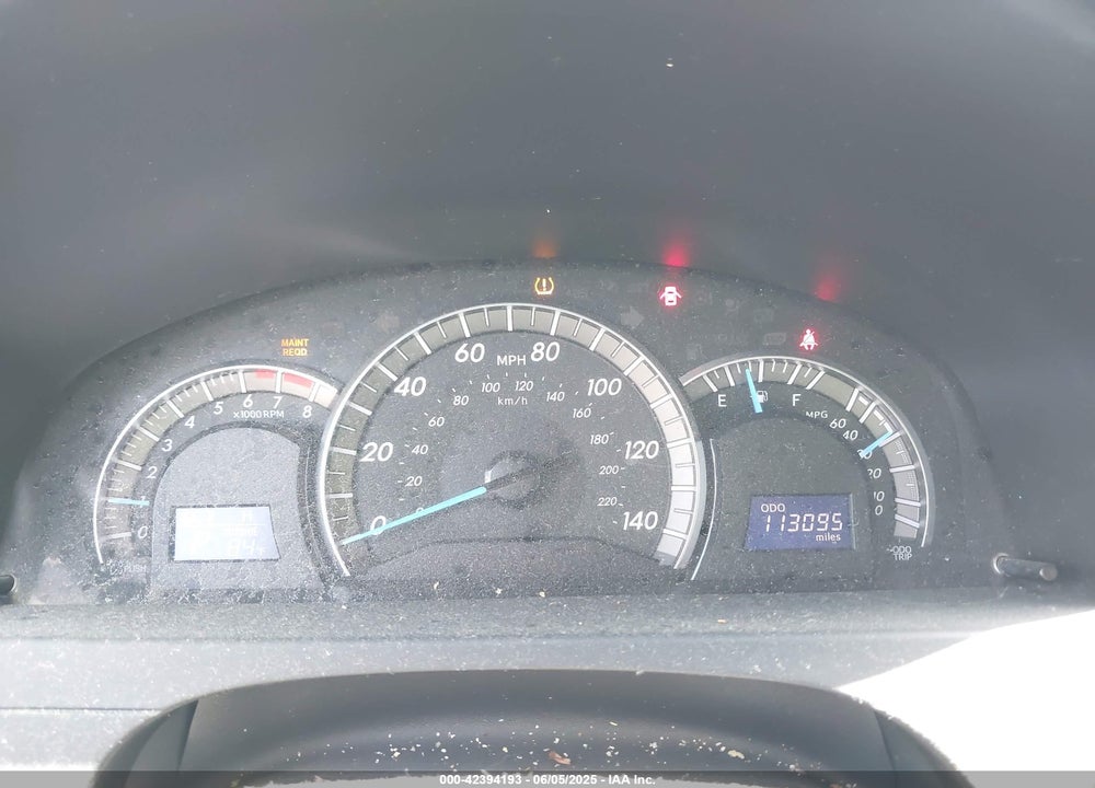 2012 TOYOTA CAMRY VIN: 4T1BF1FK0CU546084