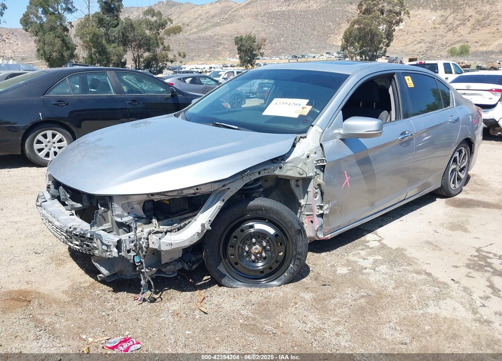 2017 HONDA ACCORD VIN: 1HGCR2F7XHA259220