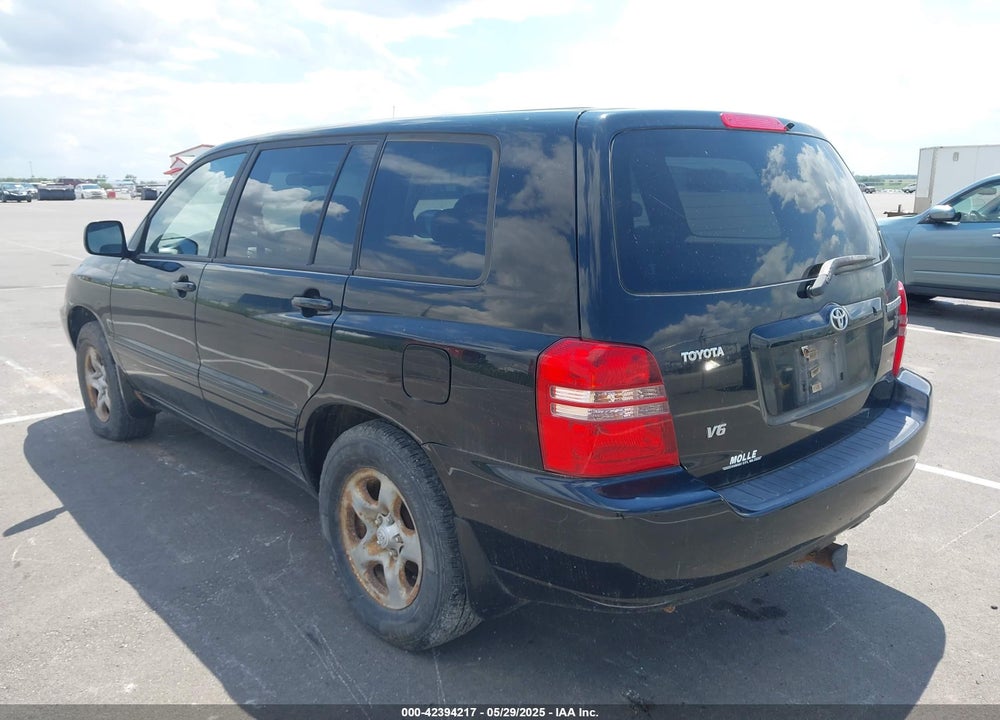 2002 TOYOTA HIGHLANDER V6 VIN: JTEGF21A320062121