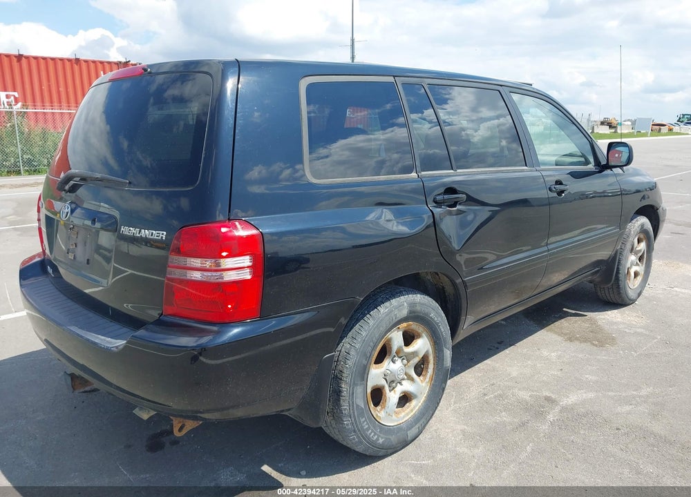 2002 TOYOTA HIGHLANDER V6 VIN: JTEGF21A320062121