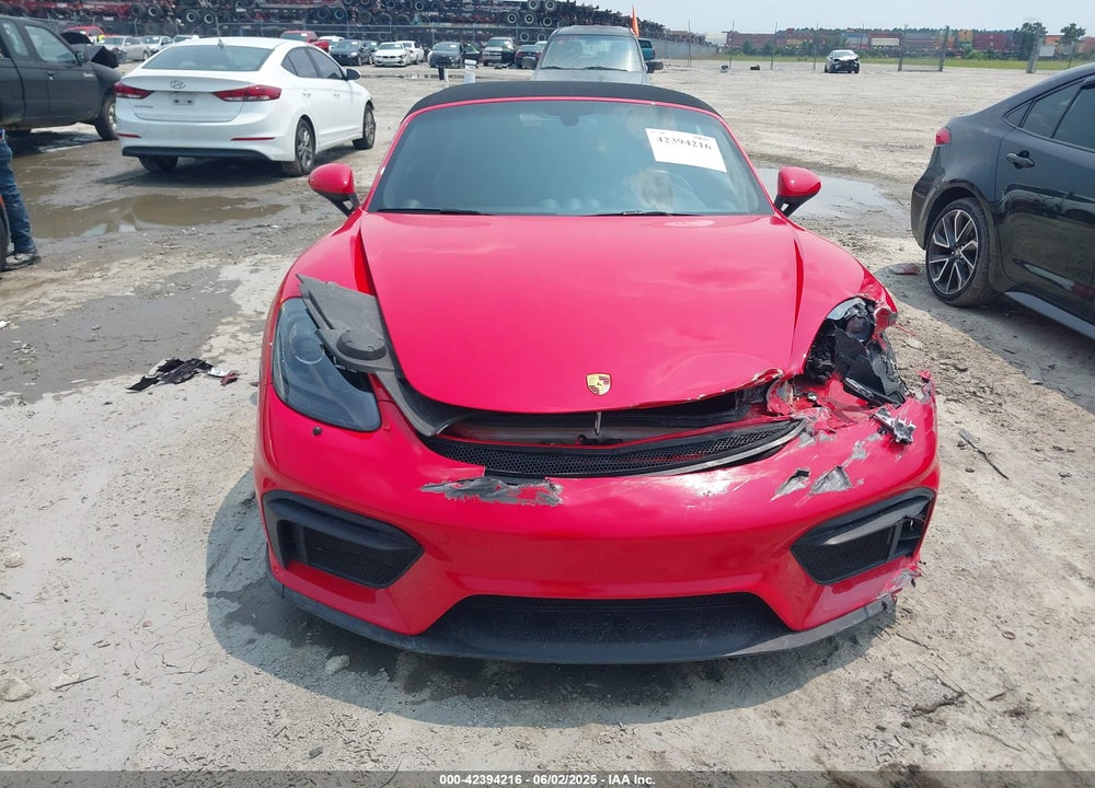 2020 PORSCHE 718 SPYDER VIN: WP0CC2A80LS240291