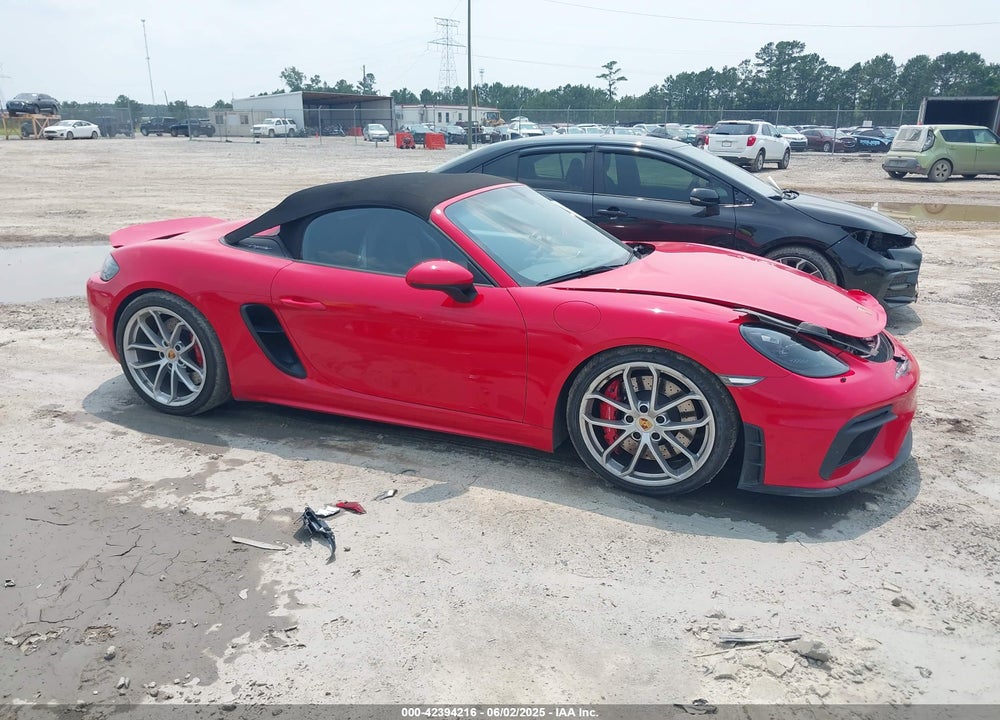 2020 PORSCHE 718 SPYDER VIN: WP0CC2A80LS240291