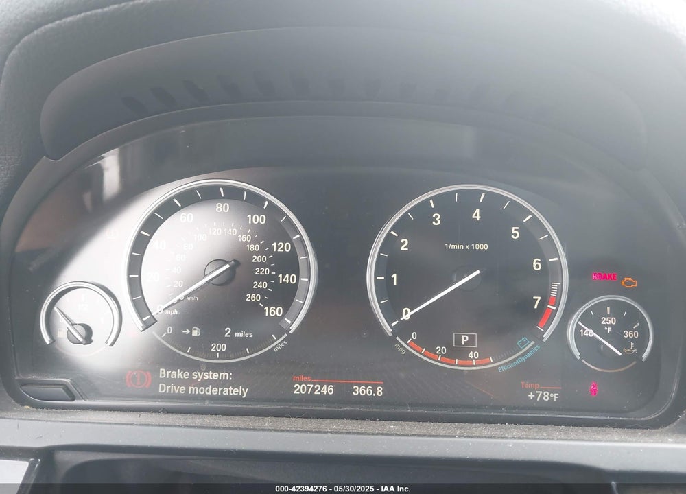2011 BMW 750I XDRIVE VIN: WBAKC6C54BC394675