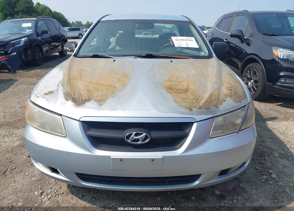 2006 HYUNDAI SONATA GLS VIN: 5NPEU46C56H082628