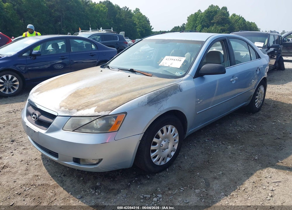 2006 HYUNDAI SONATA GLS VIN: 5NPEU46C56H082628