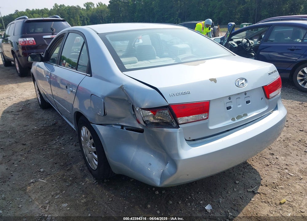2006 HYUNDAI SONATA GLS VIN: 5NPEU46C56H082628