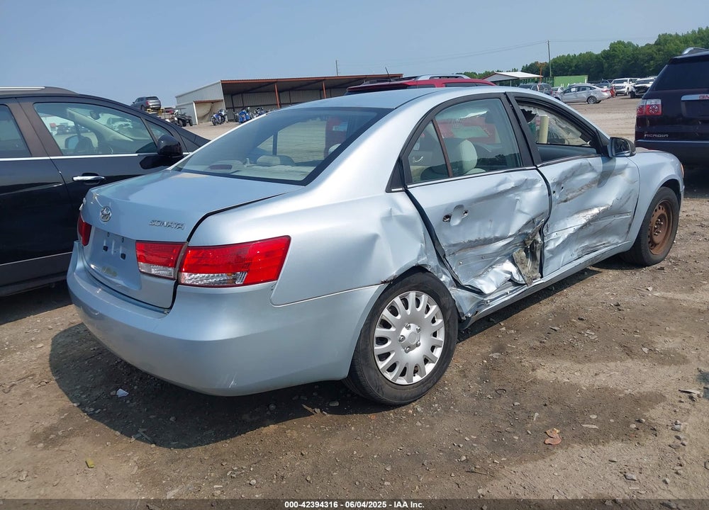 2006 HYUNDAI SONATA GLS VIN: 5NPEU46C56H082628
