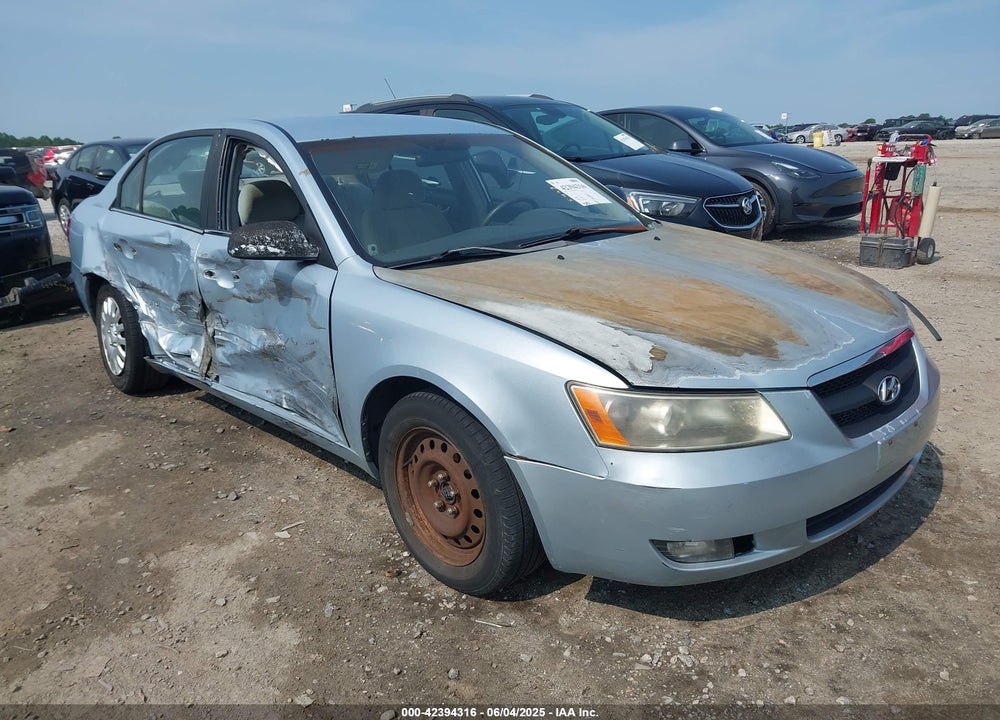 2006 HYUNDAI SONATA GLS VIN: 5NPEU46C56H082628