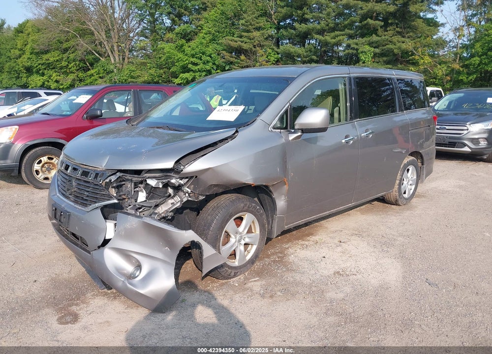 2012 NISSAN QUEST SV VIN: JN8AE2KP0C9050588