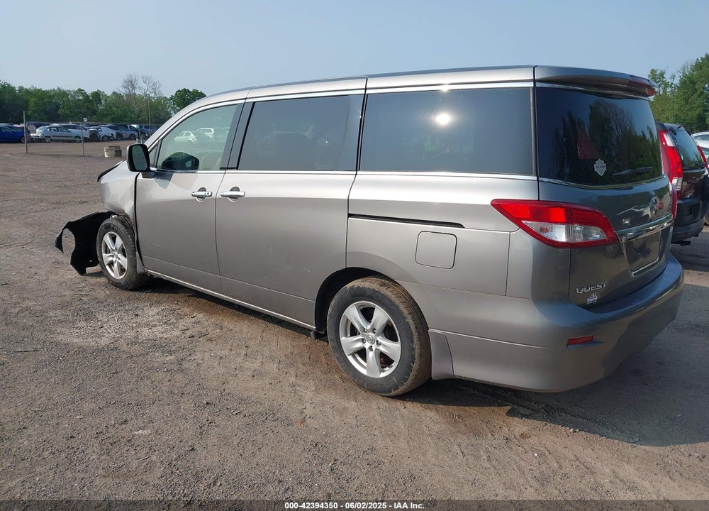 2012 NISSAN QUEST SV VIN: JN8AE2KP0C9050588