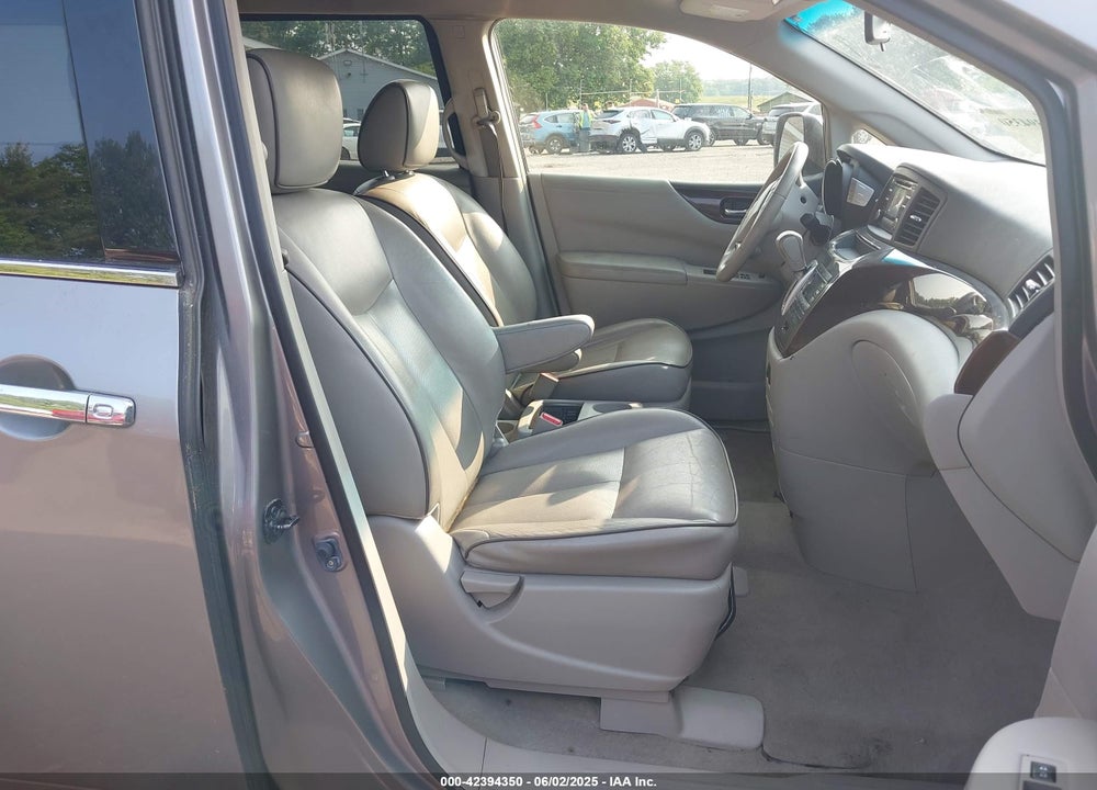 2012 NISSAN QUEST SV VIN: JN8AE2KP0C9050588