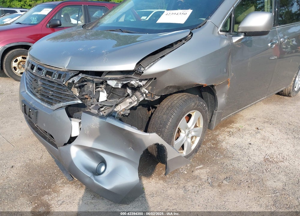 2012 NISSAN QUEST SV VIN: JN8AE2KP0C9050588