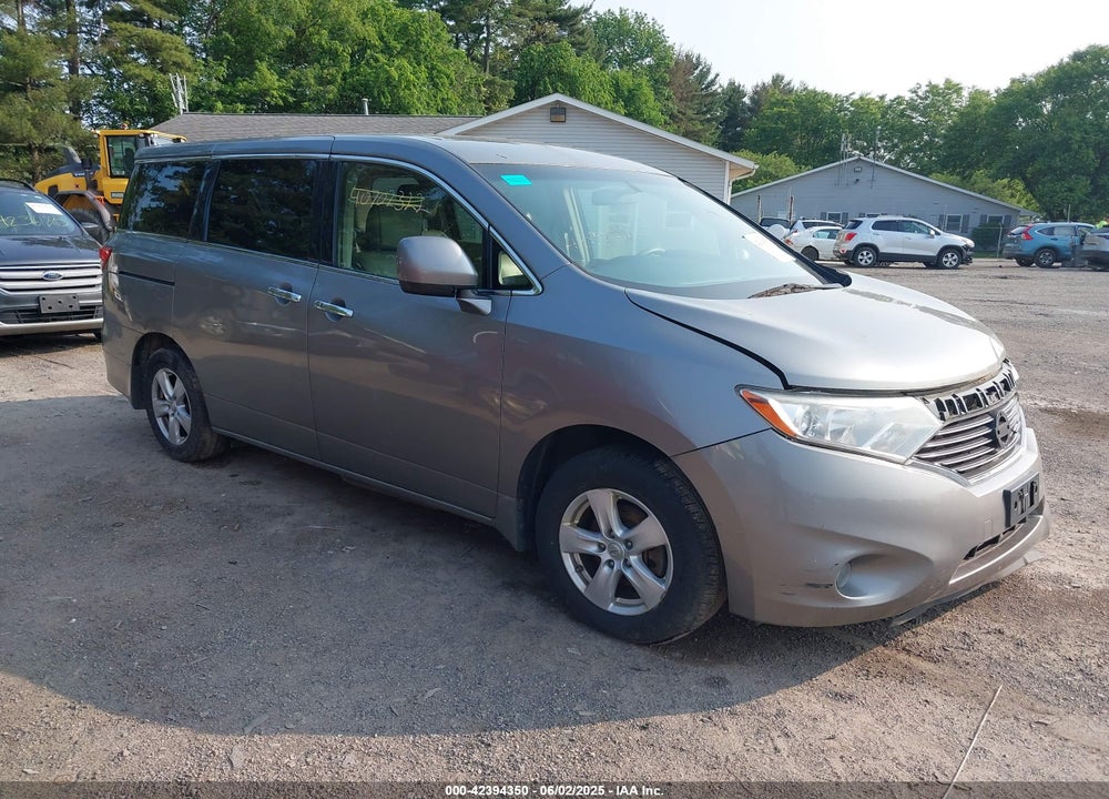 2012 NISSAN QUEST SV VIN: JN8AE2KP0C9050588
