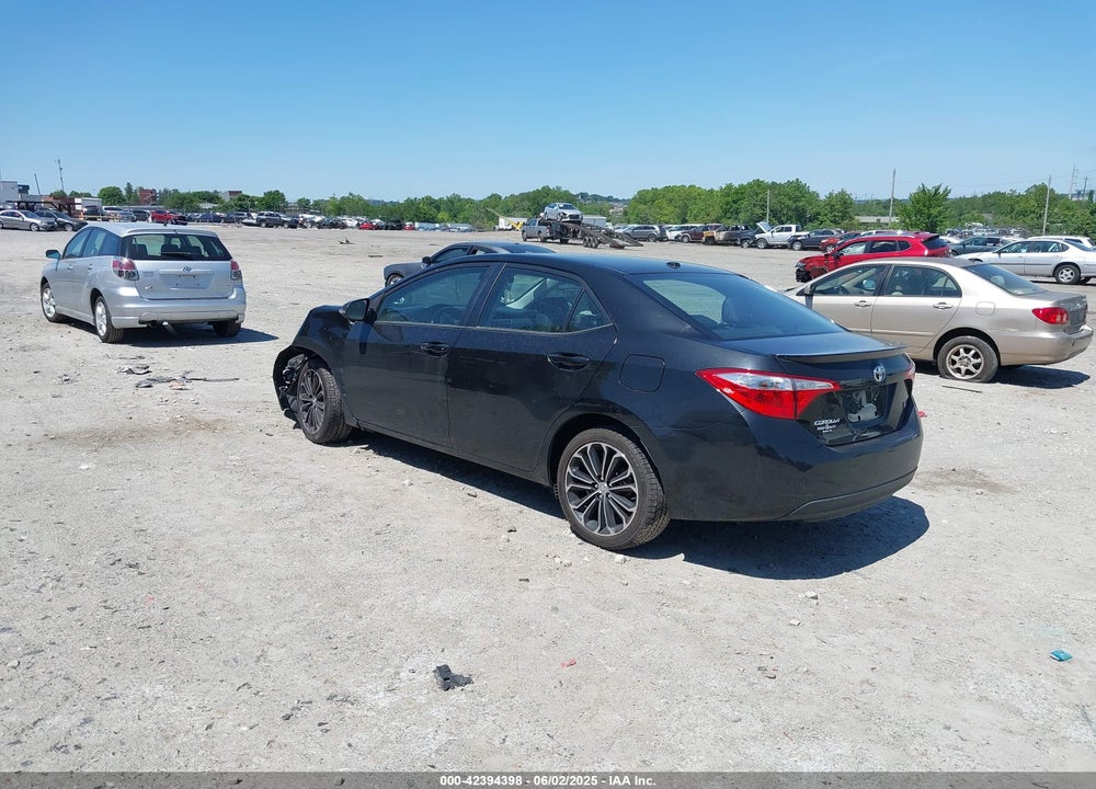 2015 TOYOTA COROLLA VIN: 2T1BURHE2FC259492
