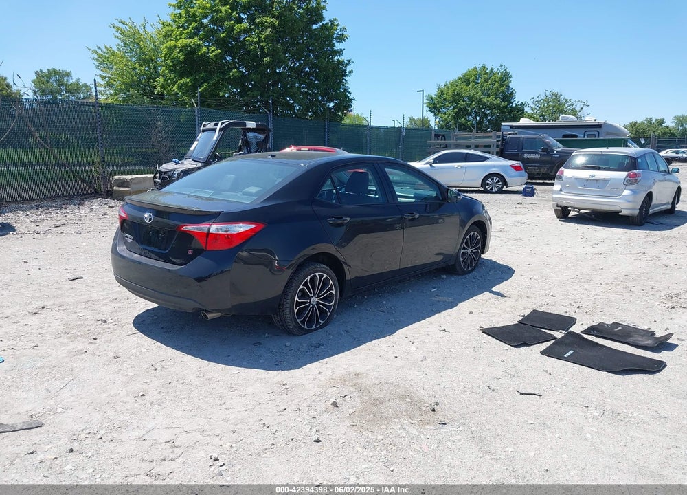 2015 TOYOTA COROLLA VIN: 2T1BURHE2FC259492