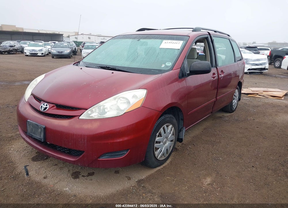 2007 TOYOTA SIENNA CE VIN: 5TDZK23C17S043188